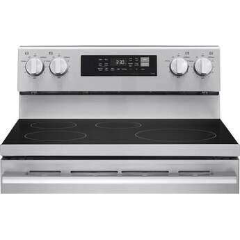 LG 30 Inch Freestanding 6.3 Cu. Ft. Smart Induction Range With Probake Convection With Easyclean, Wi-Fi Enabled, And Airfry, Edge-To-Edge Cooktop, ThinQ, And Energy Star Rating: Stainless Steel — thumbnail 6