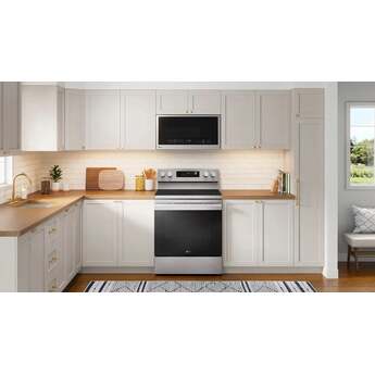 LG 30 Inch Freestanding 6.3 Cu. Ft. Smart Induction Range With Probake Convection With Easyclean, Wi-Fi Enabled, And Airfry, Edge-To-Edge Cooktop, ThinQ, And Energy Star Rating: Stainless Steel — thumbnail 7