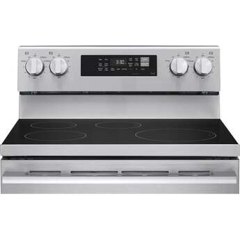LG 30 Inch Freestanding 6.3 Cu. Ft. Smart Induction Range With Probake Convection With Easyclean, Wi-Fi Enabled, And Airfry, Edge-To-Edge Cooktop, ThinQ, And Energy Star Rating: Stainless Steel — thumbnail 9