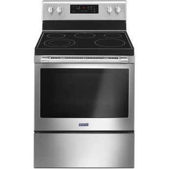 Maytag 30" Fingerprint Resistant Stainless Steel Electric Range