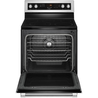 Maytag 30" Fingerprint Resistant Stainless Steel Electric Smoothtop Range - Convection — thumbnail 12
