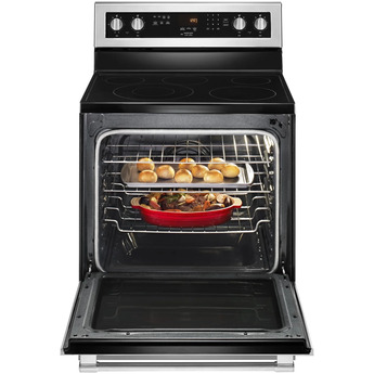 Maytag 30" Fingerprint Resistant Stainless Steel Electric Smoothtop Range - Convection — thumbnail 16