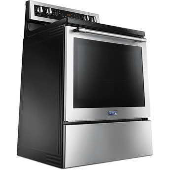 Maytag 30" Fingerprint Resistant Stainless Steel Electric Smoothtop Range - Convection — thumbnail 20