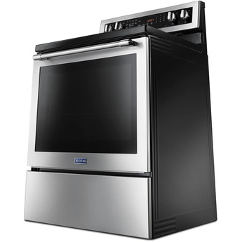 Maytag 30" Fingerprint Resistant Stainless Steel Electric Smoothtop Range - Convection — thumbnail 50