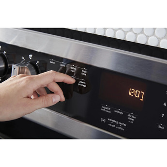 Maytag 30" Fingerprint Resistant Stainless Steel Electric Smoothtop Range - Convection — thumbnail 8
