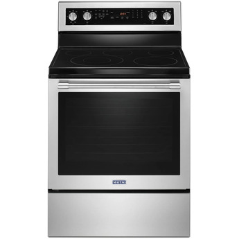 Maytag 30" Fingerprint Resistant Stainless Steel Electric Smoothtop Range - Convection — thumbnail 9