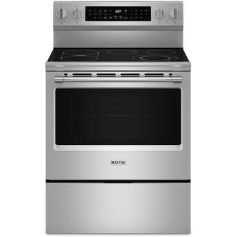 Maytag 30 Inch, 5.3 Cu. Ft. Electric Range With Grill Mode: Fingerprint Resistant Stainless Steel — thumbnail 11