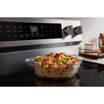 Maytag 30 Inch, 5.3 Cu. Ft. Electric Range With Grill Mode: Fingerprint Resistant Stainless Steel — thumbnail 15
