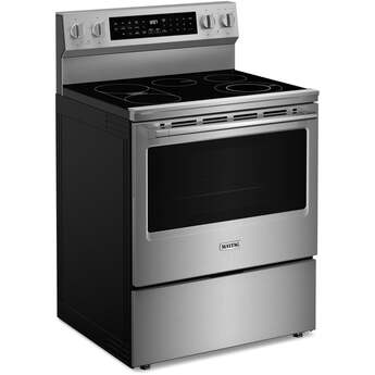 Maytag 30 Inch, 5.3 Cu. Ft. Electric Range With Grill Mode: Fingerprint Resistant Stainless Steel — thumbnail 41