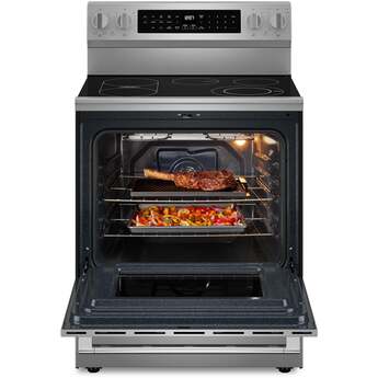 Maytag 30 Inch, 5.3 Cu. Ft. Electric Range With Grill Mode: Fingerprint Resistant Stainless Steel — thumbnail 45