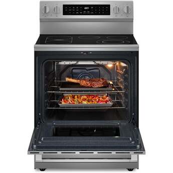Maytag 30 Inch, 5.3 Cu. Ft. Electric Range With Grill Mode: Fingerprint Resistant Stainless Steel — thumbnail 8
