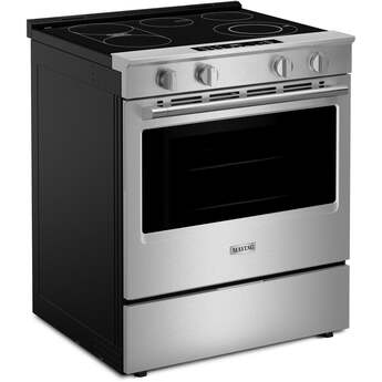 Maytag 30-Inch Wide Slide-In Electric Range with Grill Mode and No Preheat Air Fry - 5.3 Cu. Ft.: Fingerprint-Resistant Stainless Steel — thumbnail 17