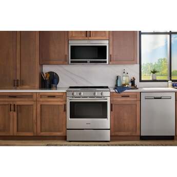 Maytag 30-Inch Wide Slide-In Electric Range with Grill Mode and No Preheat Air Fry - 5.3 Cu. Ft.: Fingerprint-Resistant Stainless Steel — thumbnail 4
