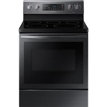 Samsung NE59T7511SG 30 Inch Black Stainless Steel Electric Convection Freestanding Range