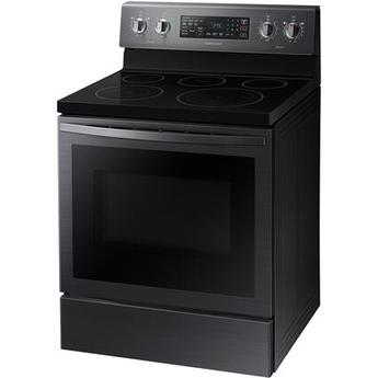 Samsung NE59T7511SG 30 Inch Black Stainless Steel Electric Convection Freestanding Range — thumbnail 6