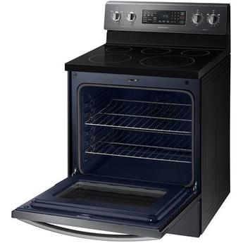 Samsung NE59T7511SG 30 Inch Black Stainless Steel Electric Convection Freestanding Range — thumbnail 7