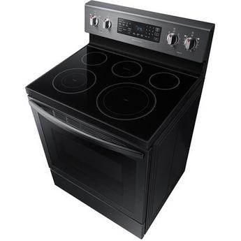 Samsung NE59T7511SG 30 Inch Black Stainless Steel Electric Convection Freestanding Range — thumbnail 8