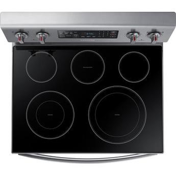 Samsung NE59T7511SS 30 Inch Stainless Steel Electric Convection Freestanding Range — thumbnail 4