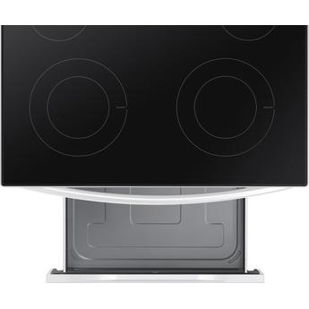 Samsung NE63A6111SW White Electric Freestanding Range, in White — thumbnail 8