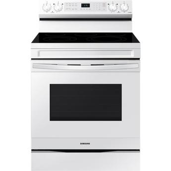 Samsung NE63A6511SW White Electric Freestanding Range, in White