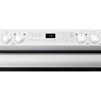 Samsung NE63A6511SW White Electric Freestanding Range, in White — thumbnail 3