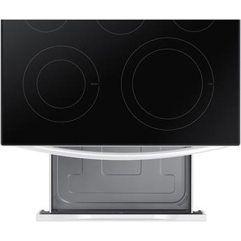 Samsung NE63A6511SW White Electric Freestanding Range, in White — thumbnail 7