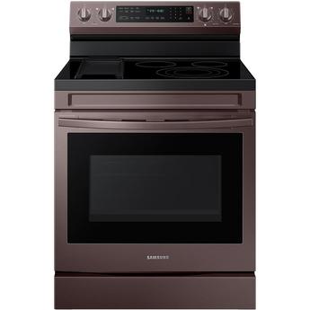Samsung NE63A6711ST Tuscan Stainless Steel Electric Freestanding Range, in Tuscan Stainless Steel
