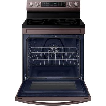 Samsung NE63A6711ST Tuscan Stainless Steel Electric Freestanding Range, in Tuscan Stainless Steel — thumbnail 2