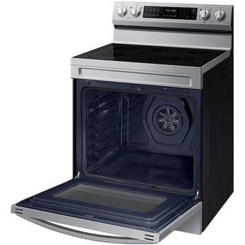 Samsung Smart Freestanding Electric Range 6.3 Cu. Ft. With Air Fry, Convection+, And Griddle: Stainless Steel — thumbnail 13