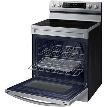 Samsung Smart Freestanding Electric Range 6.3 Cu. Ft. With Air Fry, Convection+, And Griddle: Stainless Steel — thumbnail 14