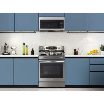 Samsung Smart Freestanding Electric Range 6.3 Cu. Ft. With Air Fry, Convection+, And Griddle: Stainless Steel — thumbnail 5