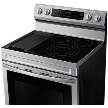 Samsung Smart Freestanding Electric Range 6.3 Cu. Ft. With Air Fry, Convection+, And Griddle: Stainless Steel — thumbnail 6
