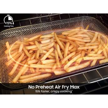 Samsung 30 Inch 6.3 Cu. Ft. Electric Slide-In Range With Convection And Air Fry Max: Stainless Steel — thumbnail 7