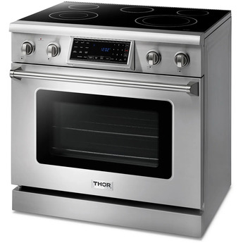 Thor 36 Inch Tilt Panel Electric Range TRE Series: Stainless Steel — thumbnail 18