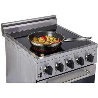 Unique UGP20VECSS Prestige Series 20 Inch Electric Freestanding Range in Stainless Steel — thumbnail 5