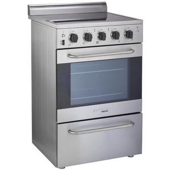 Unique UGP24VECSS Prestige Series 24 Inch Electric Freestanding Range in Stainless Steel — thumbnail 2