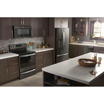 Whirlpool 30" Black Stainless Steel Electric Smoothtop Range with Self Clean - Convection — thumbnail 4