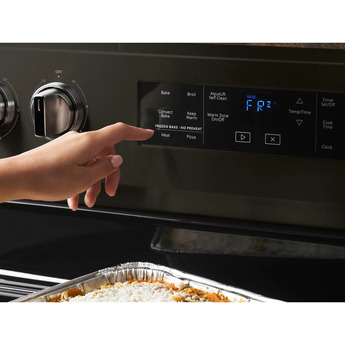 Whirlpool 30" Black Stainless Steel Electric Smoothtop Range with Self Clean - Convection — thumbnail 5