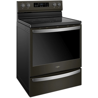 Whirlpool 30" Black Stainless Steel Electric Smoothtop Range with Self Clean - Convection — thumbnail 7