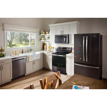 Whirlpool 30-inch Electric Range with Steam Clean: Fingerprint-Resistant Black Stainless Steel — thumbnail 14