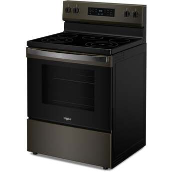 Whirlpool 30-inch Electric Range with Steam Clean: Fingerprint-Resistant Black Stainless Steel — thumbnail 19