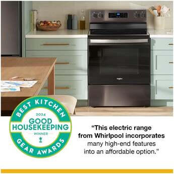 Whirlpool 30-inch Electric Range with Steam Clean: Fingerprint-Resistant Black Stainless Steel — thumbnail 20
