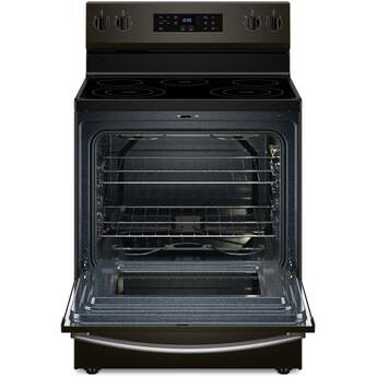 Whirlpool 30-inch Electric Range with Steam Clean: Fingerprint-Resistant Black Stainless Steel — thumbnail 22