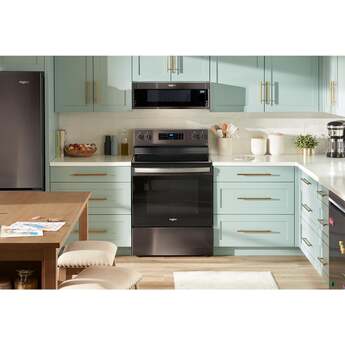 Whirlpool 30-inch Electric Range with Steam Clean: Fingerprint-Resistant Black Stainless Steel — thumbnail 25