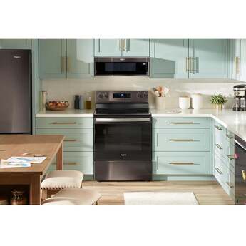 Whirlpool 30-inch Electric Range with Steam Clean: Fingerprint-Resistant Black Stainless Steel — thumbnail 33