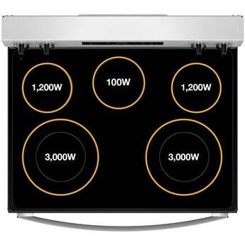 Whirlpool 30-inch Electric Range with Steam Clean: Fingerprint-Resistant Black Stainless Steel — thumbnail 43