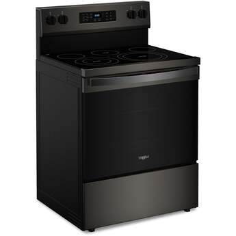 Whirlpool 30 Inch Energy Star Electric Range With Air Cookingtechnology, No Preheat Air Fry And Air Baking And Self Clean: Fingerprint Resistant Black Stainless Steel — thumbnail 24