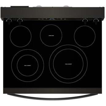 Whirlpool 30 Inch Energy Star Electric Range With Air Cookingtechnology, No Preheat Air Fry And Air Baking And Self Clean: Fingerprint Resistant Black Stainless Steel — thumbnail 45