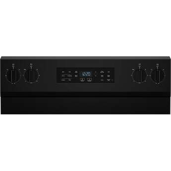 Whirlpool 30 Inch Electric Range with Air Cooking Technology: Black — thumbnail 23