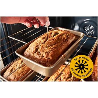 Whirlpool 30 Inch Electric Range with Air Cooking Technology: Black Stainless — thumbnail 22